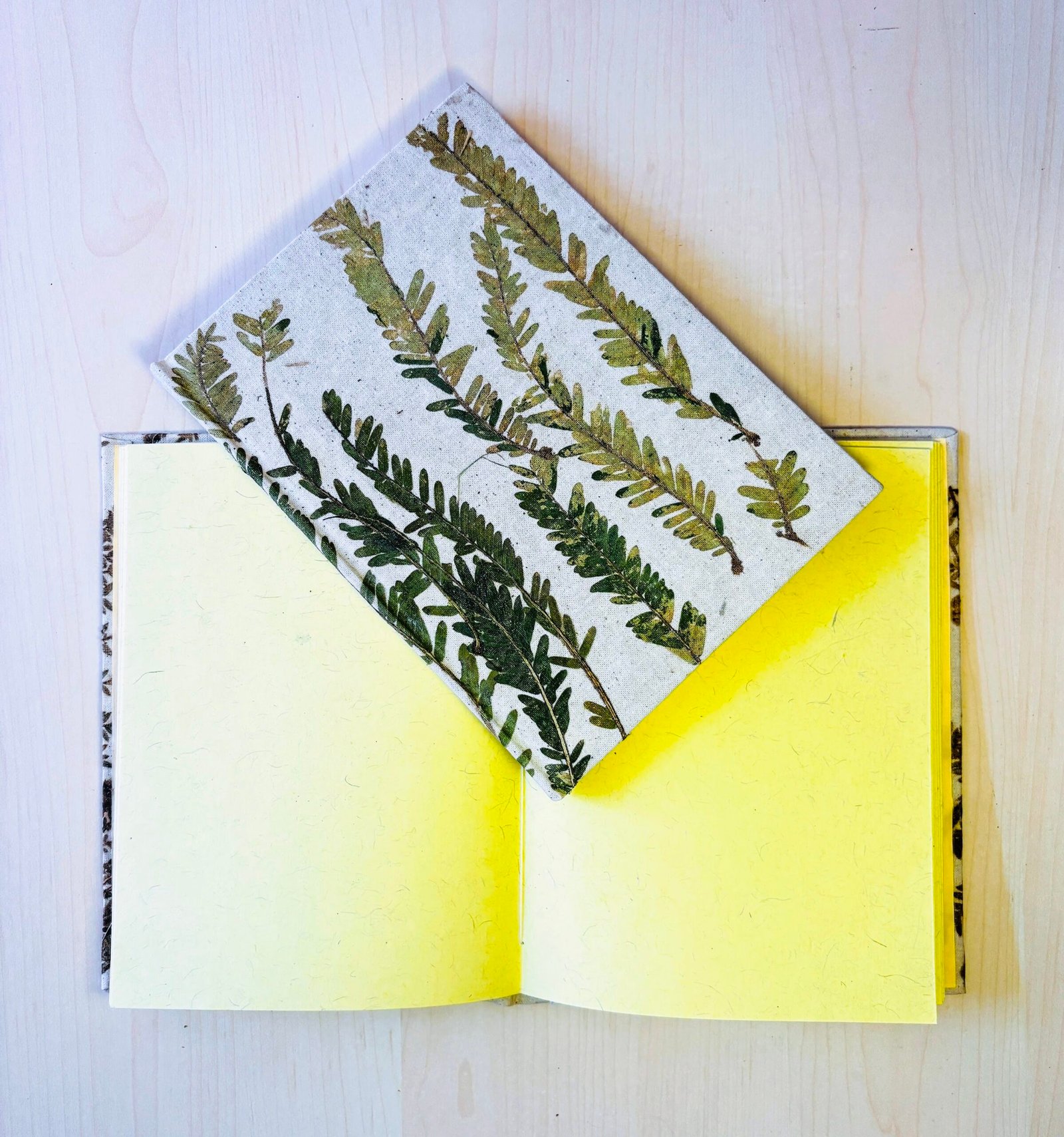 Handcrafted Natural Plant Diary-7 - Image 3